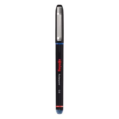 Rollertoll, 0,5 mm, kupakos, ROTRING "Rollerpoint", kék 1 db
