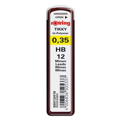 Grafitbél, HB, 0,35 mm, ROTRING