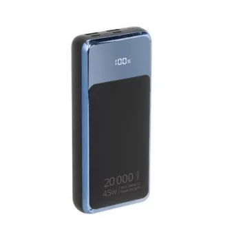   Hordozható akkumulátor, laptopokhoz, 20000mAh, QC/PD 45W, RIVACAE "VA1075"