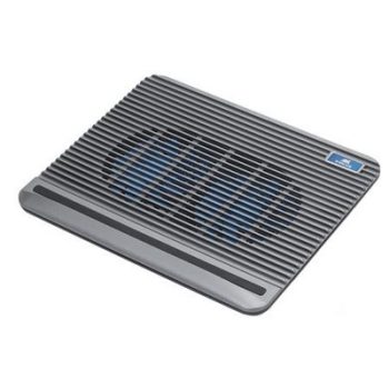  Notebook állvány, hűtőventilátorral, 15,6", RIVACASE "5555", ezüst