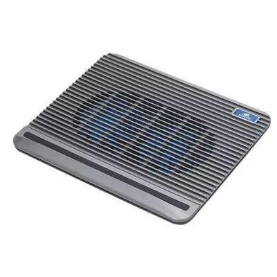 Notebook állvány, hűtőventilátorral, 15,6", RIVACASE "5555", ezüst 1 db