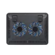 Notebook állvány, hűtőventilátorral, 15,6", RIVACASE "5555", ezüst 1 db