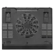 Notebook állvány, hűtőventilátorral, 17,3", RIVACASE "5556", fekete 1 db
