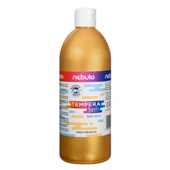 Tempera, 500 ml, NEBULO, arany