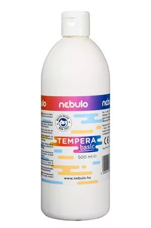Tempera, 500 ml, NEBULO, fehér
