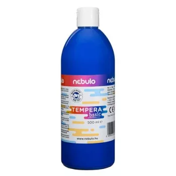 Tempera, 500 ml, NEBULO, kék