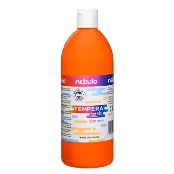 Tempera, 500 ml, NEBULO, narancssárga
