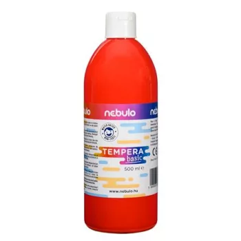 Tempera, 500 ml, NEBULO, piros
