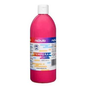 Tempera, 500 ml, NEBULO, rózsaszín