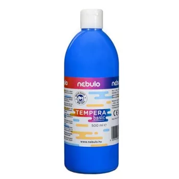 Tempera, 500 ml, NEBULO, világoskék