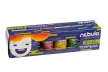 Tempera készlet, tégelyes, 25 ml, NEBULO, 6 különböző szín