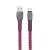 Usb kábel, USB - USB-C, 1,2 m, RIVACASE "PS6102", piros