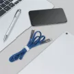 USB kábel, USB-C - USB-C, 1,2 m, RIVACASE "PS6105", kék