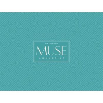   Vázlatfüzet, akvarell, A4+, 300 g, 15 lap, SHKOLYARYK "Aquarelle Muse"