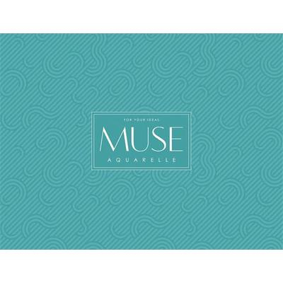 Vázlatfüzet, akvarell, A4+, 300 g, 15 lap, SHKOLYARYK "Aquarelle Muse"