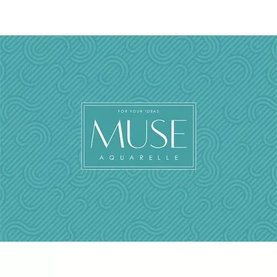 Vázlatfüzet, A5+, akvarell, 300 g, 15 lap, SHKOLYARYK "Aquarelle Muse" 1 db