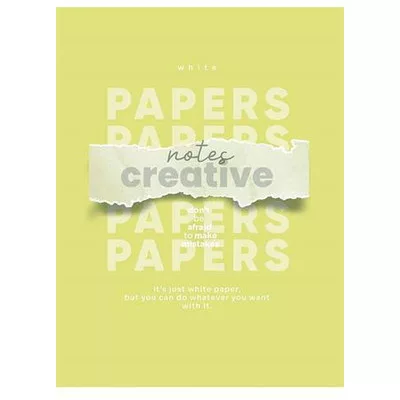 Füzet, tűzött, A5, vonalas, 48 lap, SHKOLYARYK "Notes Creative", vegyes 1 db