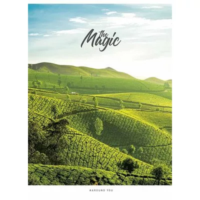 Füzet, tűzött, A5, kockás, 48 lap, SHKOLYARYK "The Magic", vegyes 1 db