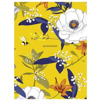   Füzet, tűzött, A5, vonalas, 48 lap, SHKOLYARYK "Happiness", vegyes 1 db