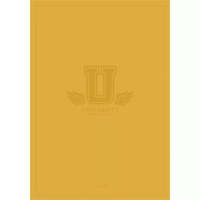 Füzet, tűzött, A4, kockás, 60 lap, SHKOLYARYK "University International", vegyes 1 db