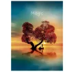 Füzet, tűzött, A4, vonalas, 80 lap, SHKOLYARYK "Colorful Magic", vegyes 1 db