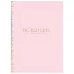 Spirálfüzet, B5, kockás, 80 lap, keményfedeles, SHKOLYARYK "No bad days", vegyes