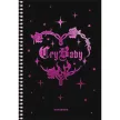 Spirálfüzet, A5, kockás, 80 lap, SHKOLYARYK "Notebook", vegyes 1 db