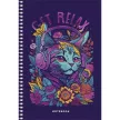 Spirálfüzet, A5, kockás, 80 lap, SHKOLYARYK "Notebook", vegyes 1 db