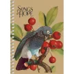 Spirálfüzet, A6, kockás, 80 lap, SHKOLYARYK "Spring Hope", vegyes 1 db