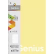 Spirálfüzet, A4, vonalas, 80 lap, PP borító, SHKOLYARYK "Genius Pastel", vegyes 1 db