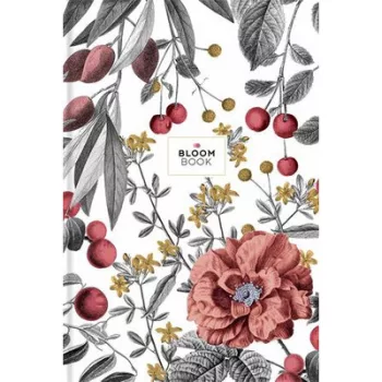   Jegyzetfüzet, B5, vonalas, 80 lap, SHKOLYARYK "Bloom Book", vegyes
