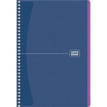   Spirálfüzet, A5, kockás, 80 lap, SHKOLYARYK "Notebook", vegyes