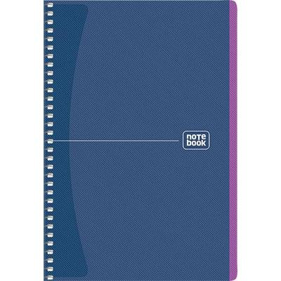 Spirálfüzet, A5, kockás, 80 lap, SHKOLYARYK "Notebook", vegyes