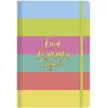 Jegyzetfüzet, A5, vonalas, sima, pontrácsos, 96 lap, keményfedeles, SHKOLYARYK "find Inspirations", vegyes minta 1 db