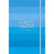 Jegyzetfüzet, A5, vonalas, sima, pontrácsos, 96 lap, keményfedeles, SHKOLYARYK "Live in the moment", vegyes minta 1 db