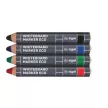 Táblamarker készlet, 1-5 mm, kúpos, SIGEL, 4 különböző szín 4 db