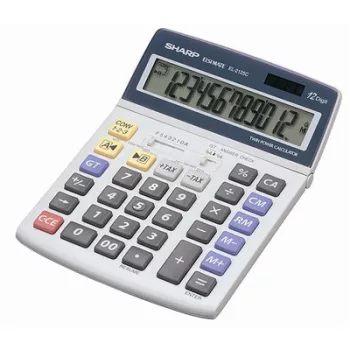   Számológép, asztali, 12 számjegy, SHARP "EL-2125C" 1 db