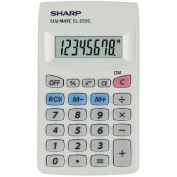   Zsebszámológép, 8 számjegy, SHARP "EL-233S" 1 db