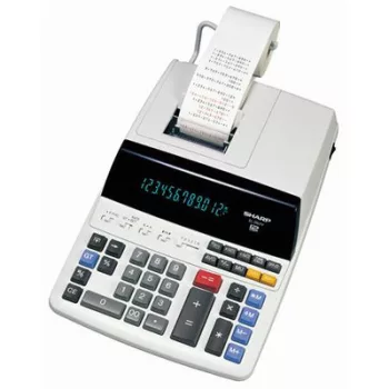   Számológép, szalagos, 12 számjegy, 2 színű nyomtató, SHARP "EL-2607LG" 1 db