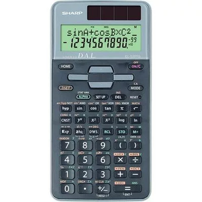 Számológép, tudományos, 400 funkció, SHARP "EL-520TGGY" 1 db