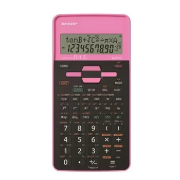   Számológép, tudományos, 273 funkció, SHARP "EL-531", pink