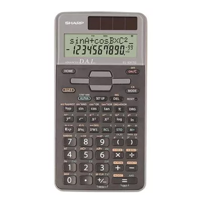 Számológép, tudományos, 273 funkció, SHARP "EL-531", szürke 1 db