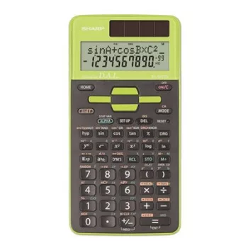   Számológép, tudományos, 273 funkció, SHARP "EL-531", zöld 1 db