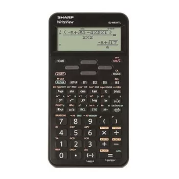   Számológép, tudományos, 420 funkció, SHARP "EL-W531TL", fekete 1 db