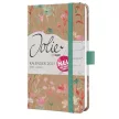 Naptár, A6, heti, 2027, kemény borító, SIGEL "Jolie", Green Floral Serenity 1 db