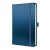 Jegyzetfüzet, exkluzív, A5, vonalas, 97 lap, keményfedeles, SIGEL "Conceptum", kék metál