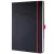 Jegyzetfüzet, exkluzív, A4, vonalas, 97 lap, keményfedeles, SIGEL "Conceptum Red Edition", fekete-piros 1 db