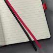 Jegyzetfüzet, exkluzív, A4, vonalas, 97 lap, keményfedeles, SIGEL "Conceptum Red Edition", fekete-piros 1 db