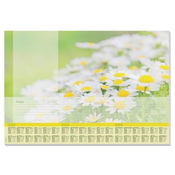   Könyökalátét, 595x410 mm, 3 éves tervezővel, SIGEL "Lovely Daisies"