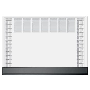   Könyökalátét, 595x410 mm, 2 éves és heti tervezővel, szamárfül védővel, SIGEL